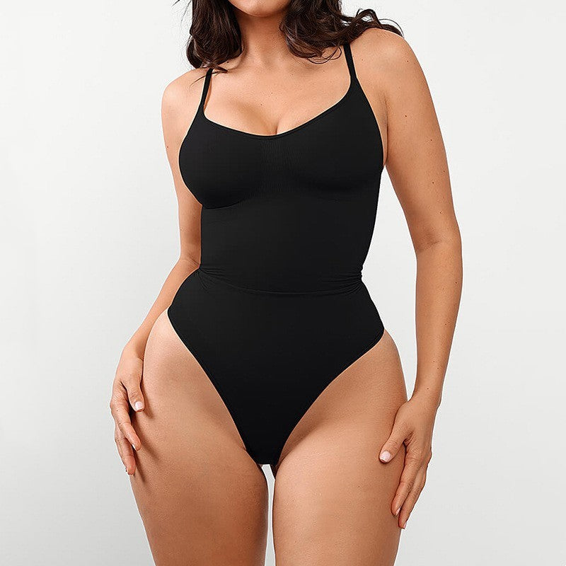 Body string ajusté à dos plongeant