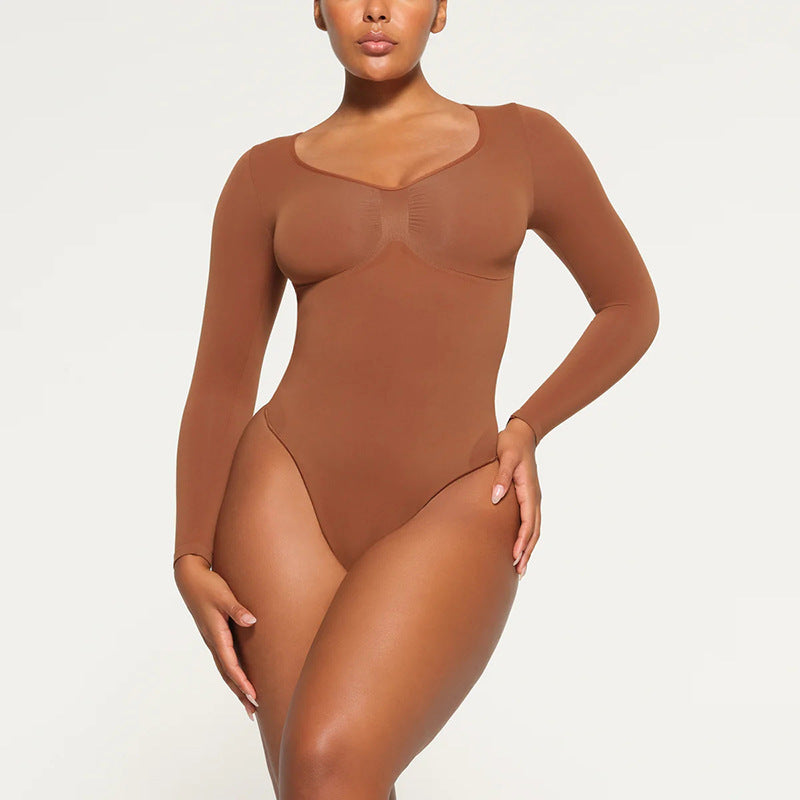 Body string gainant manche longue